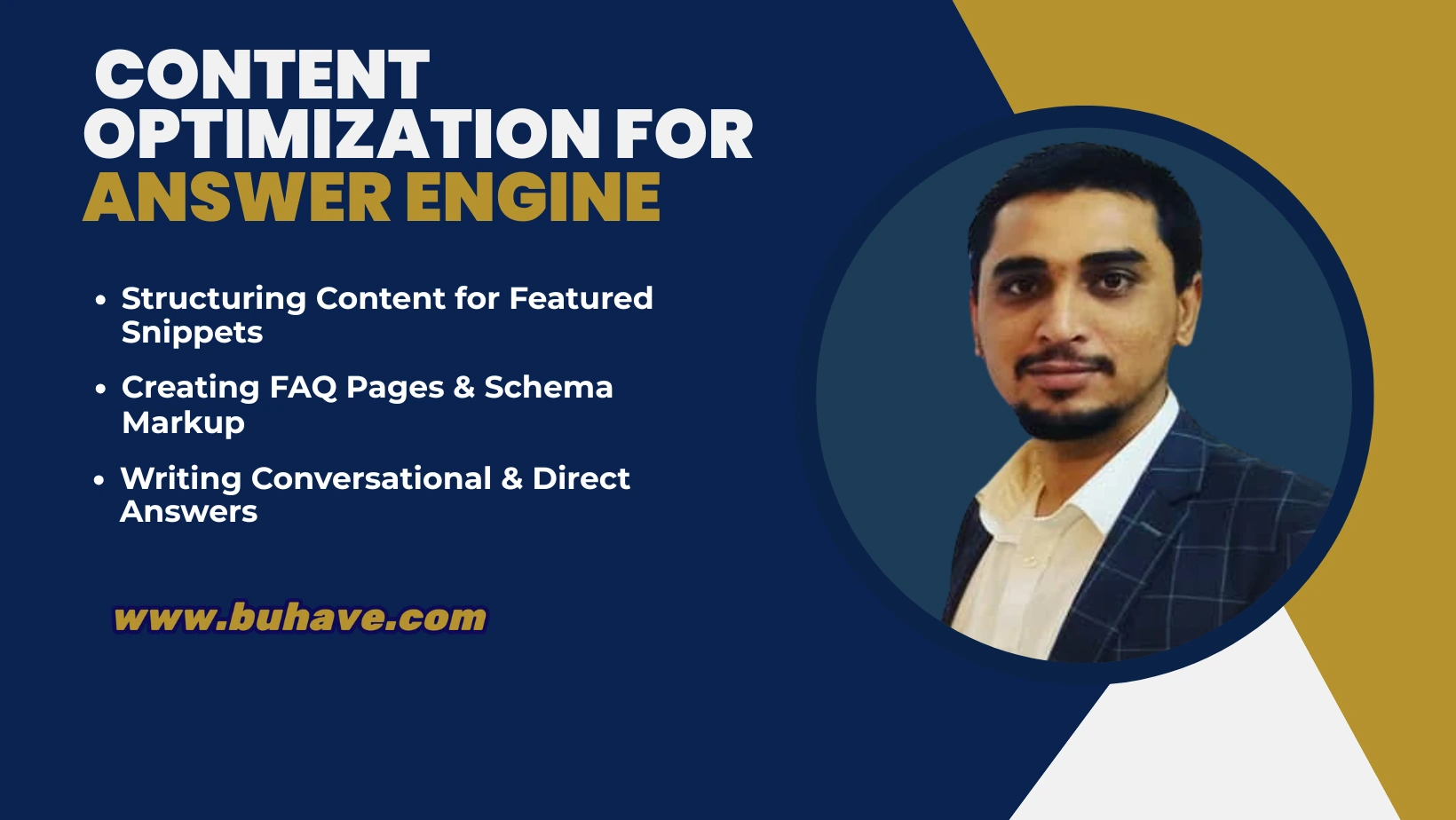 content optimization answers Engine