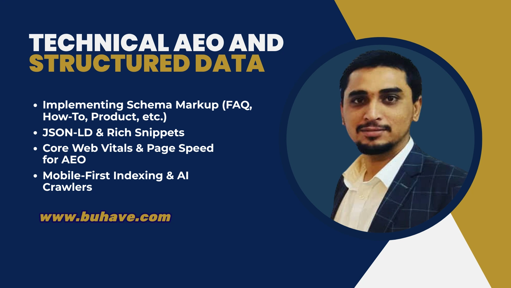 technical aeo and structured data