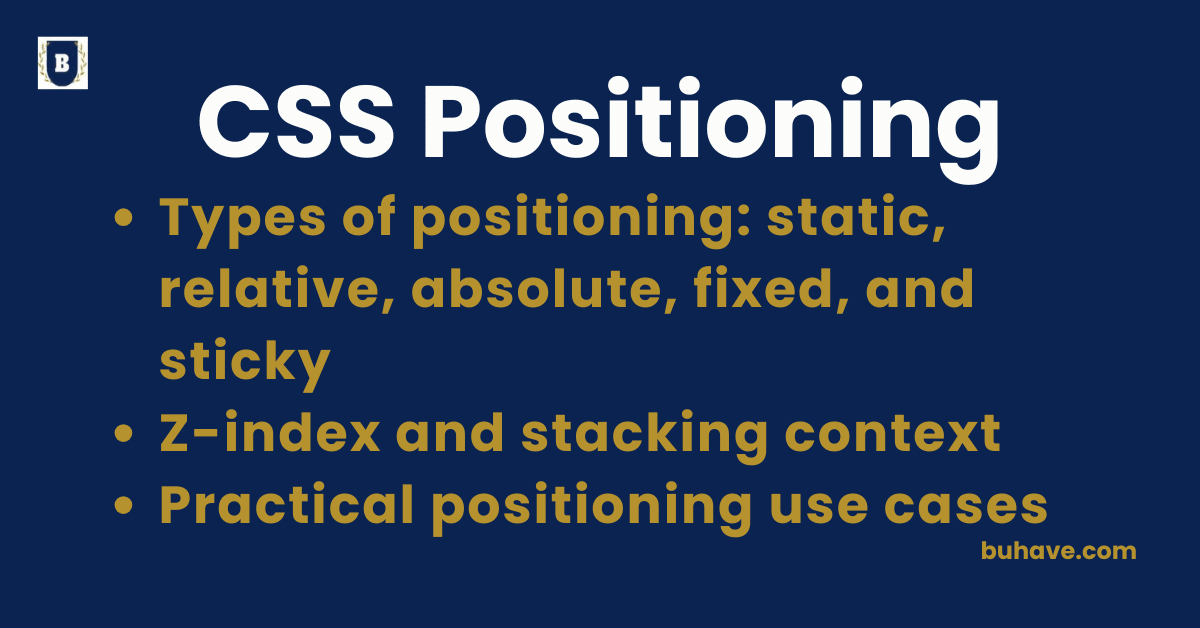 CSS Positioning