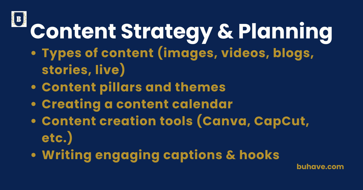 Content Strategy & Planning