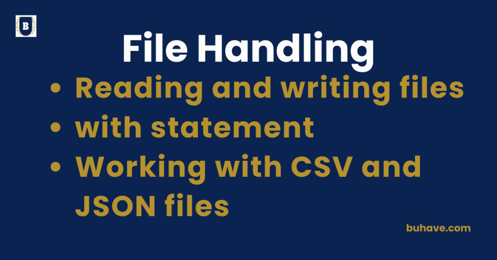 File Handling