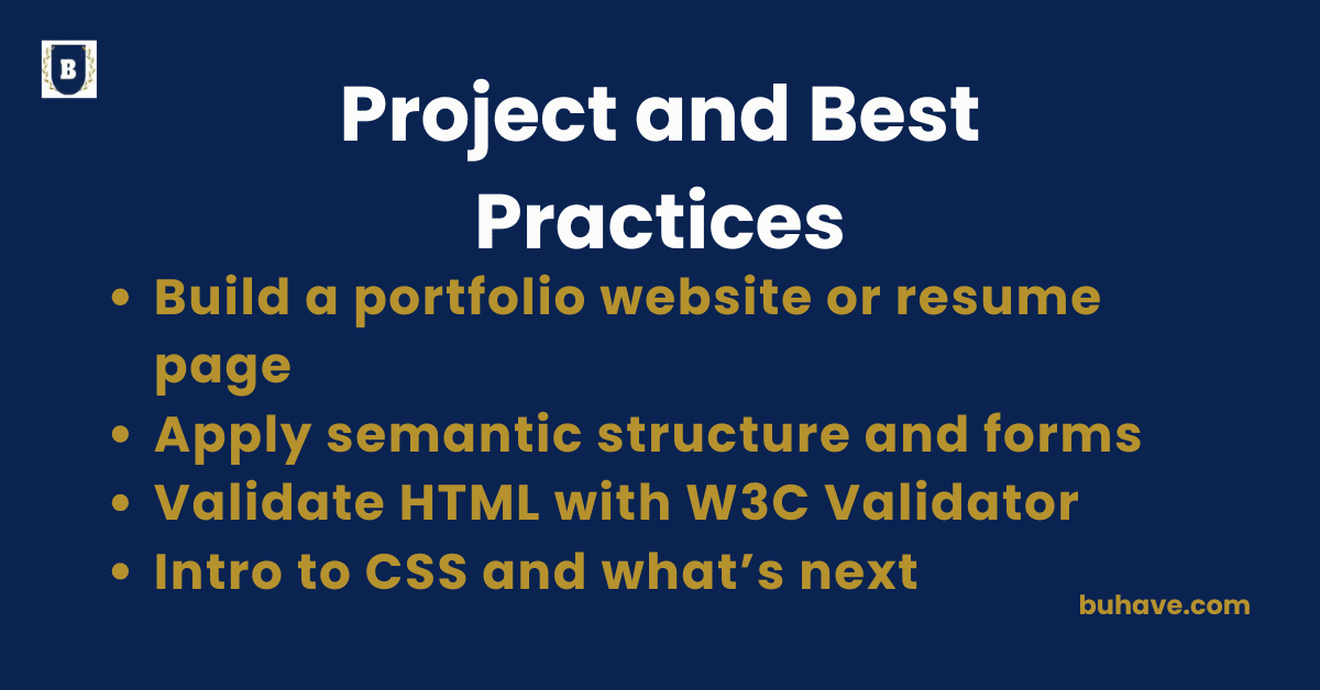 Project and Best Practices