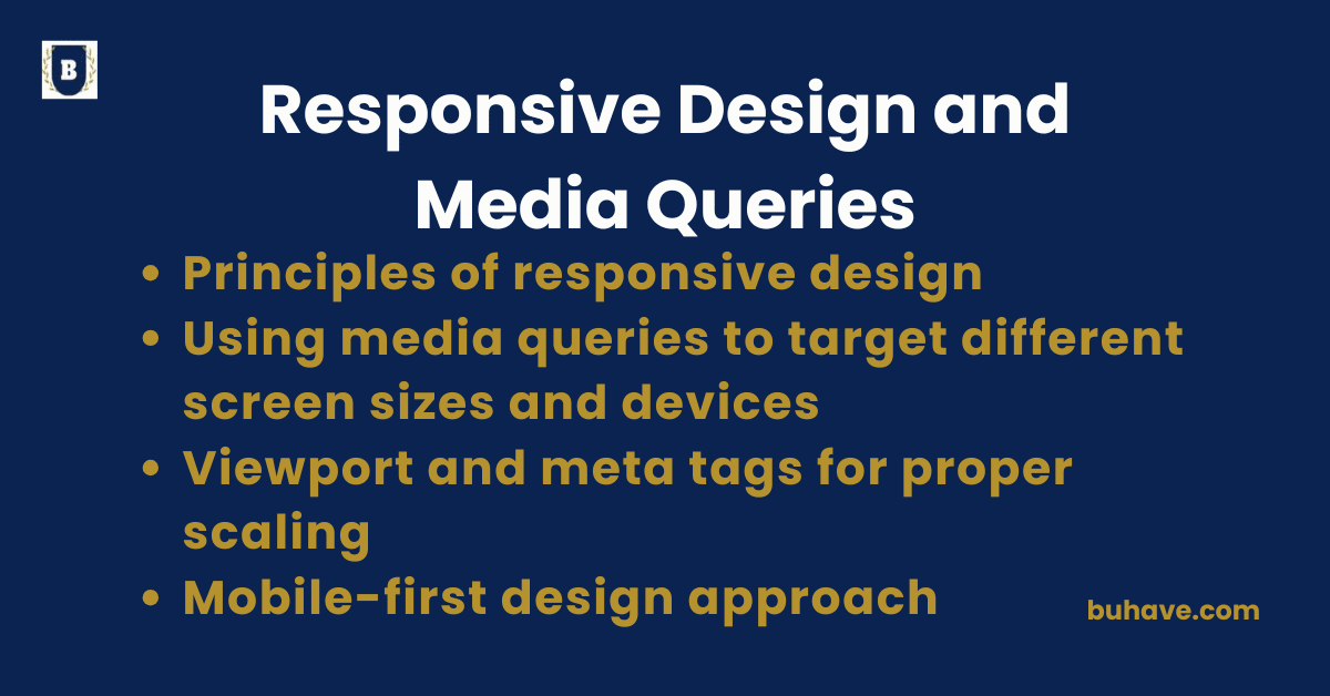 Responsive Design and Media Queries