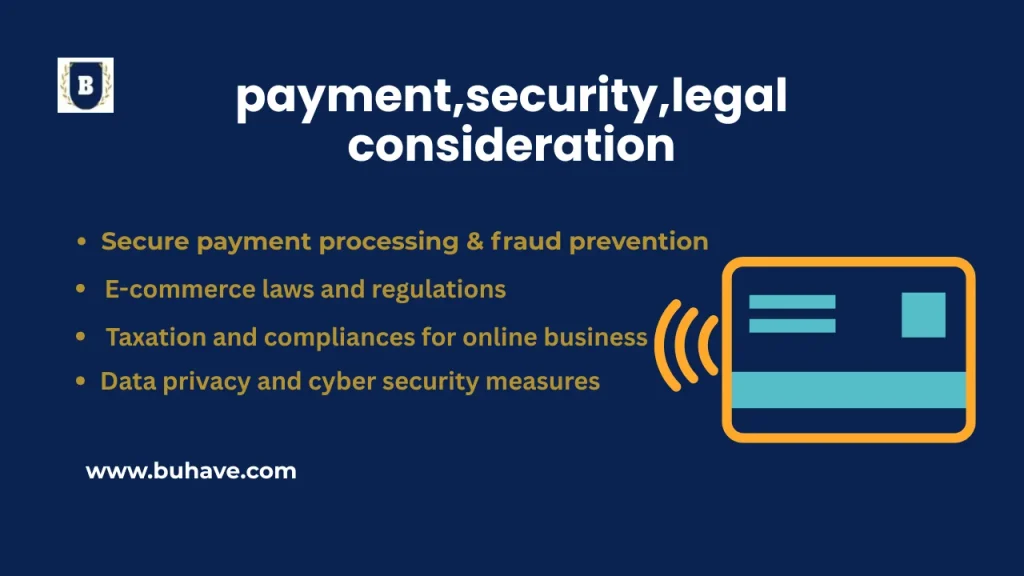 payment seurity and legal consideration