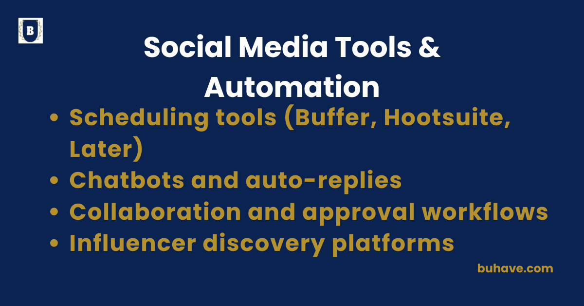 Social Media Tools & Automation