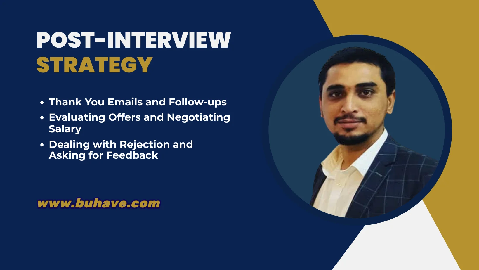 post interview strategy