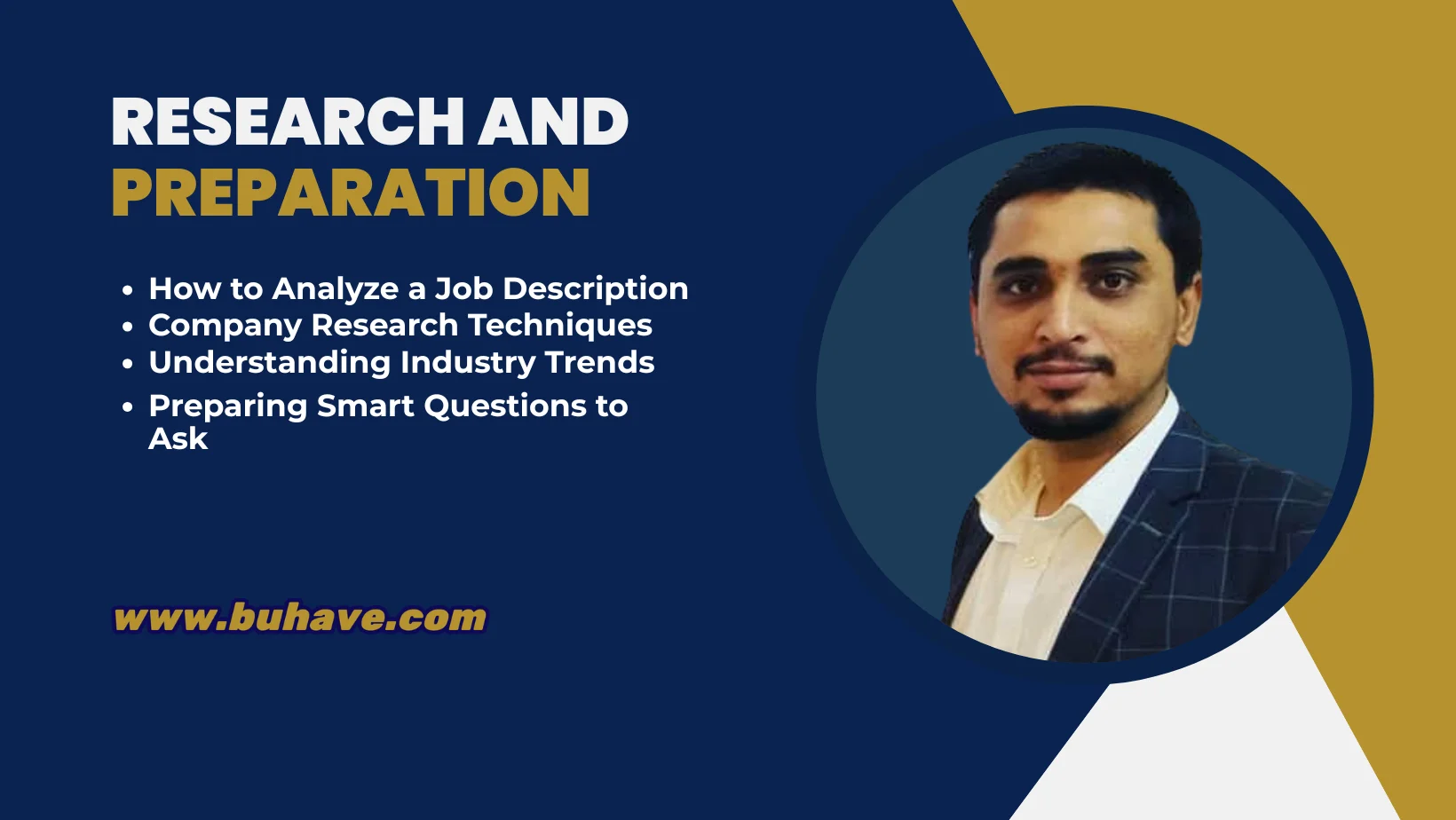 research and preparation