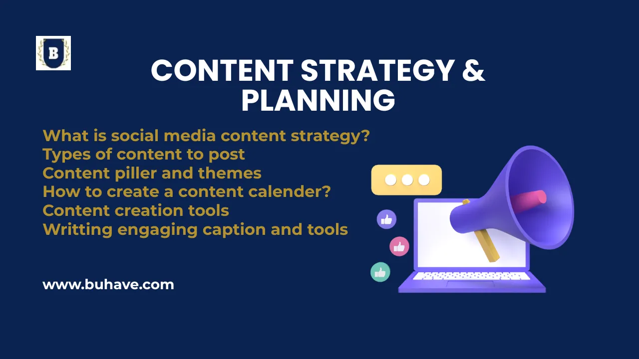 social media content strategy & planning