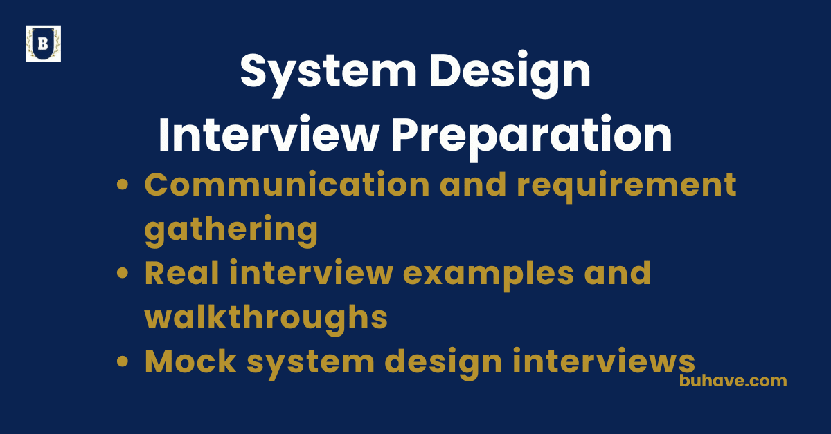 System Design Interview Preparation