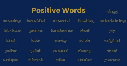 Positive Words That Start With A, B, C, D, to Z