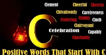 Positive Words That Start With C