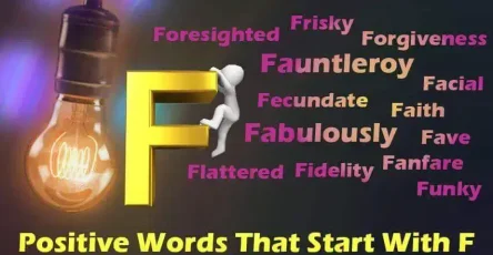 Positive Words That Start With F