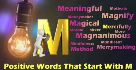 Positive Words That Start With M