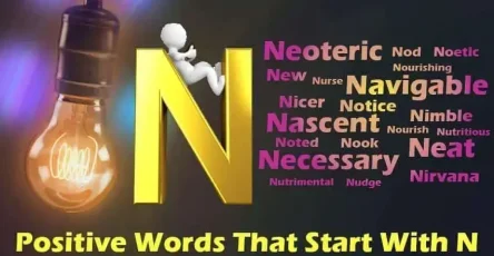 Positive Words That Start With N