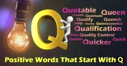 Positive Words That Start With Q