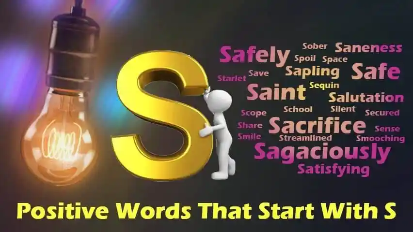 Positive Words That Start With S