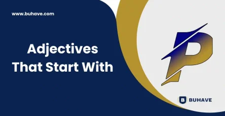 Adjectives that start with P