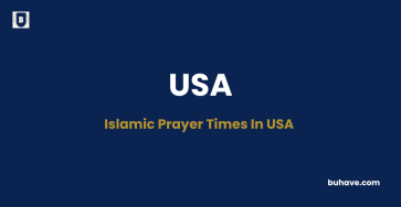 Islamic Prayer Times in USA