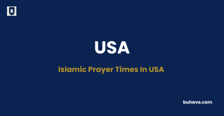 Islamic Prayer Times in USA