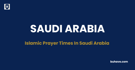 Prayer Times in Saudi Arabia