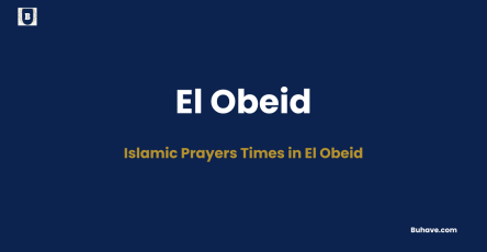 Islamic Prayers Times in El Obeid