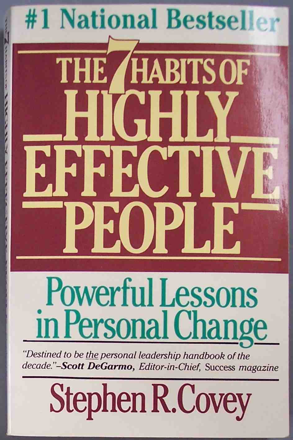 seven habits of highly effective people amazon