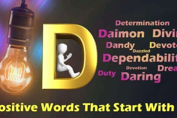Positive Words That Start With D