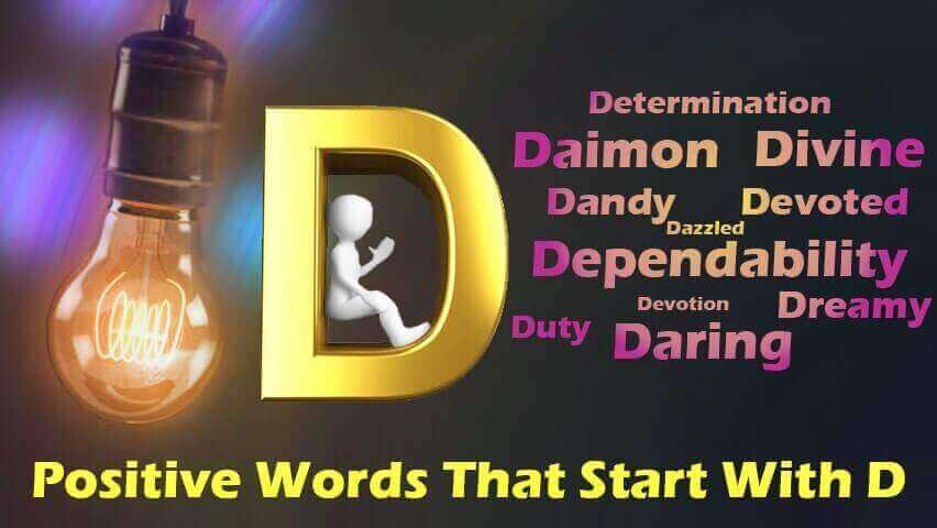Positive Words That Start With D