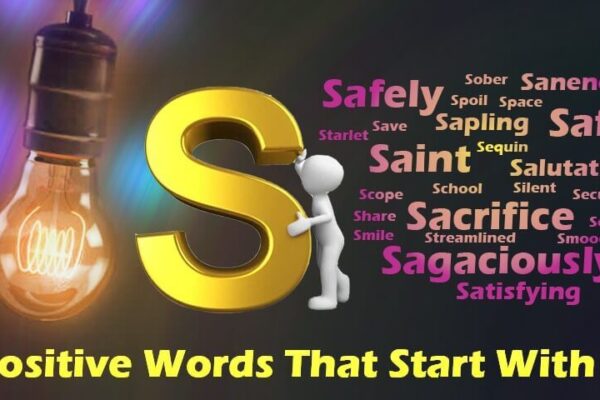 Positive Words That Start With S